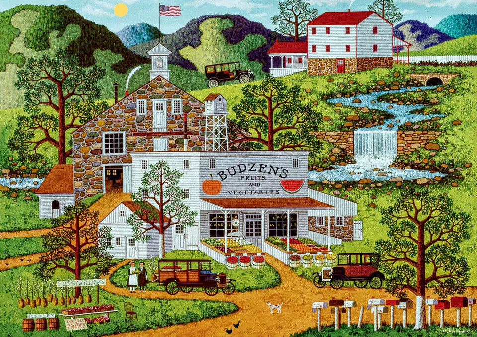 buffalo-games-charles-wysocki-budzens-puzzle-300-teile image 1