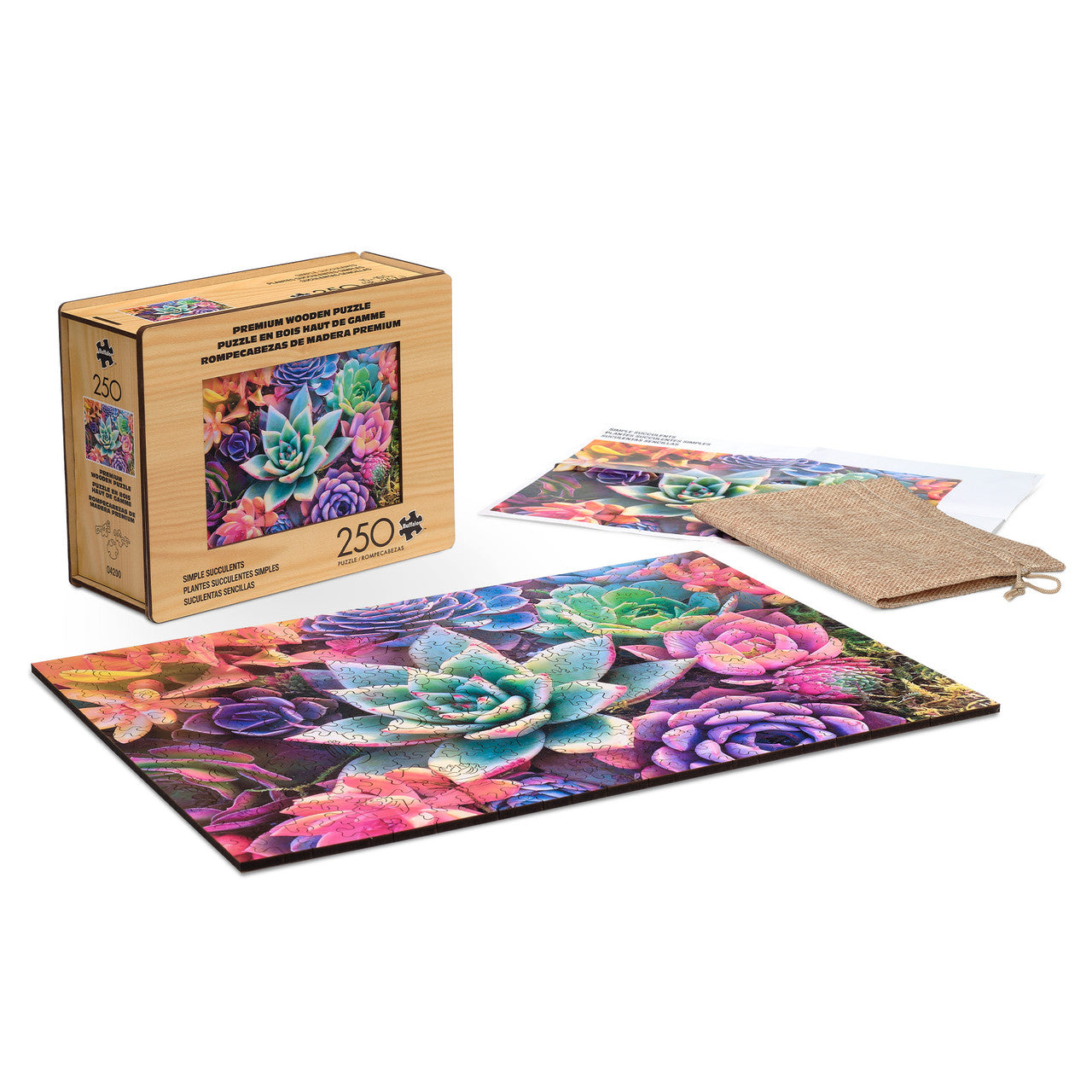 buffalo-games-simple-succulent-holzpuzzle-250-teile-whimsy image 4