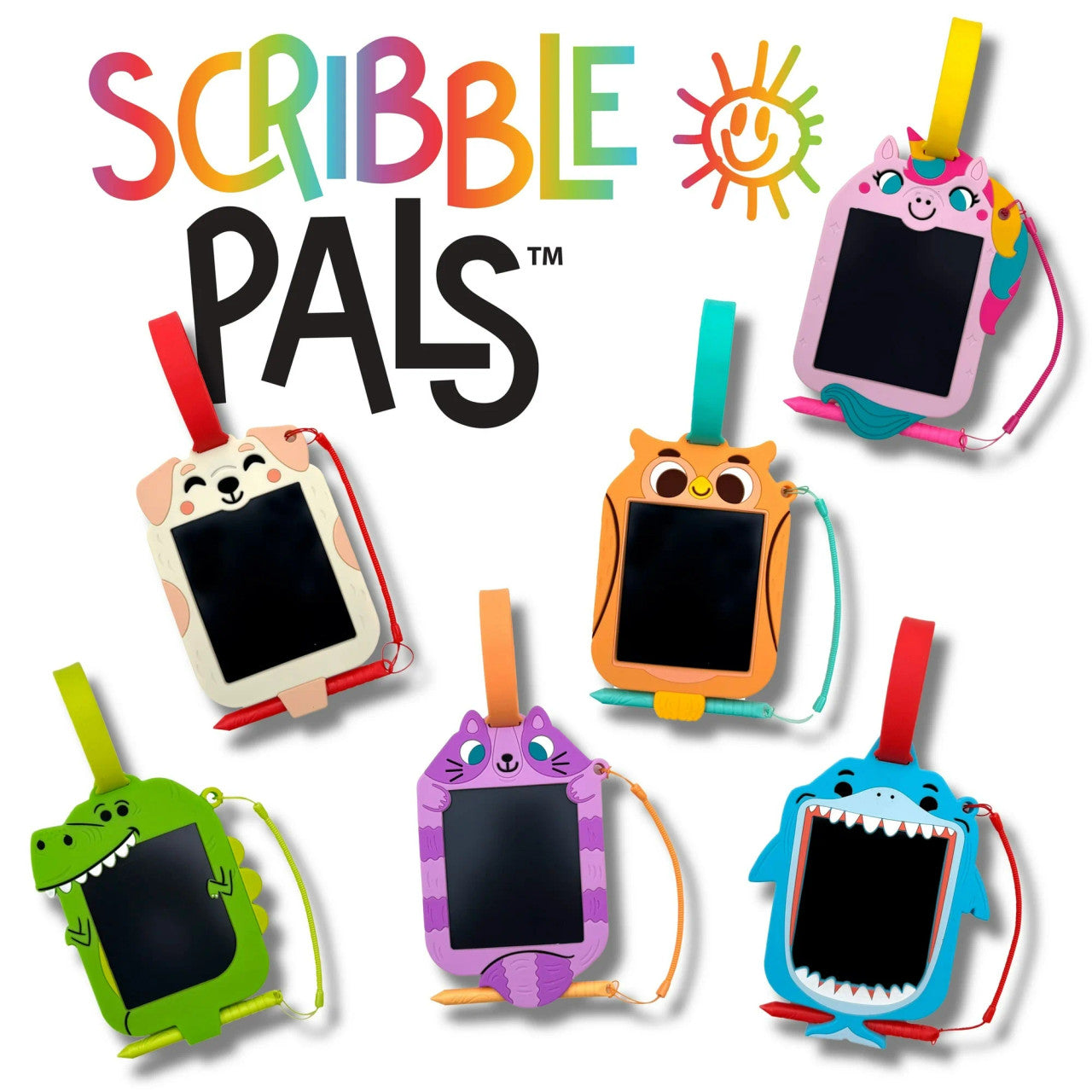 boogie-board-scribble-pals-maltafel-einhorn-4-zoll-kinder image 2