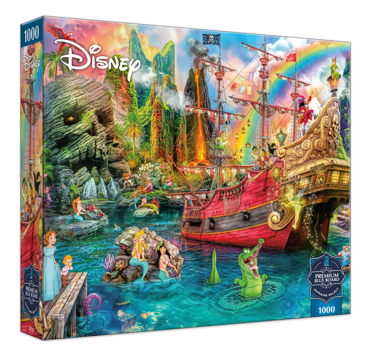 buffalo-games-peter-pan-mermaid-lagoon-1000-teile-puzzle image 3