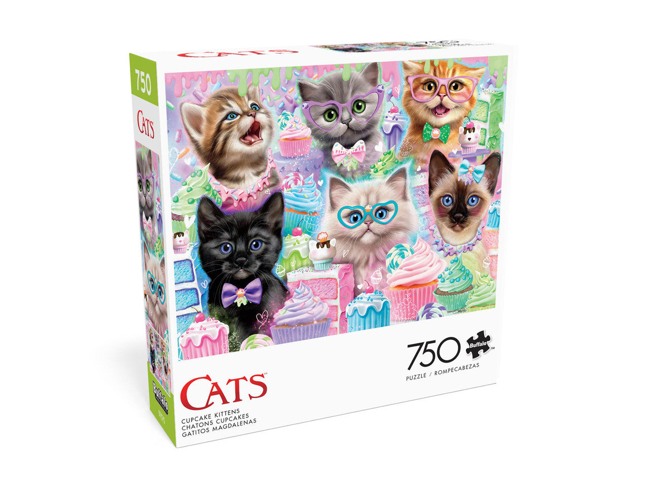buffalo-games-cats-cupcake-kittens-puzzle-750-teile-pastell image 2