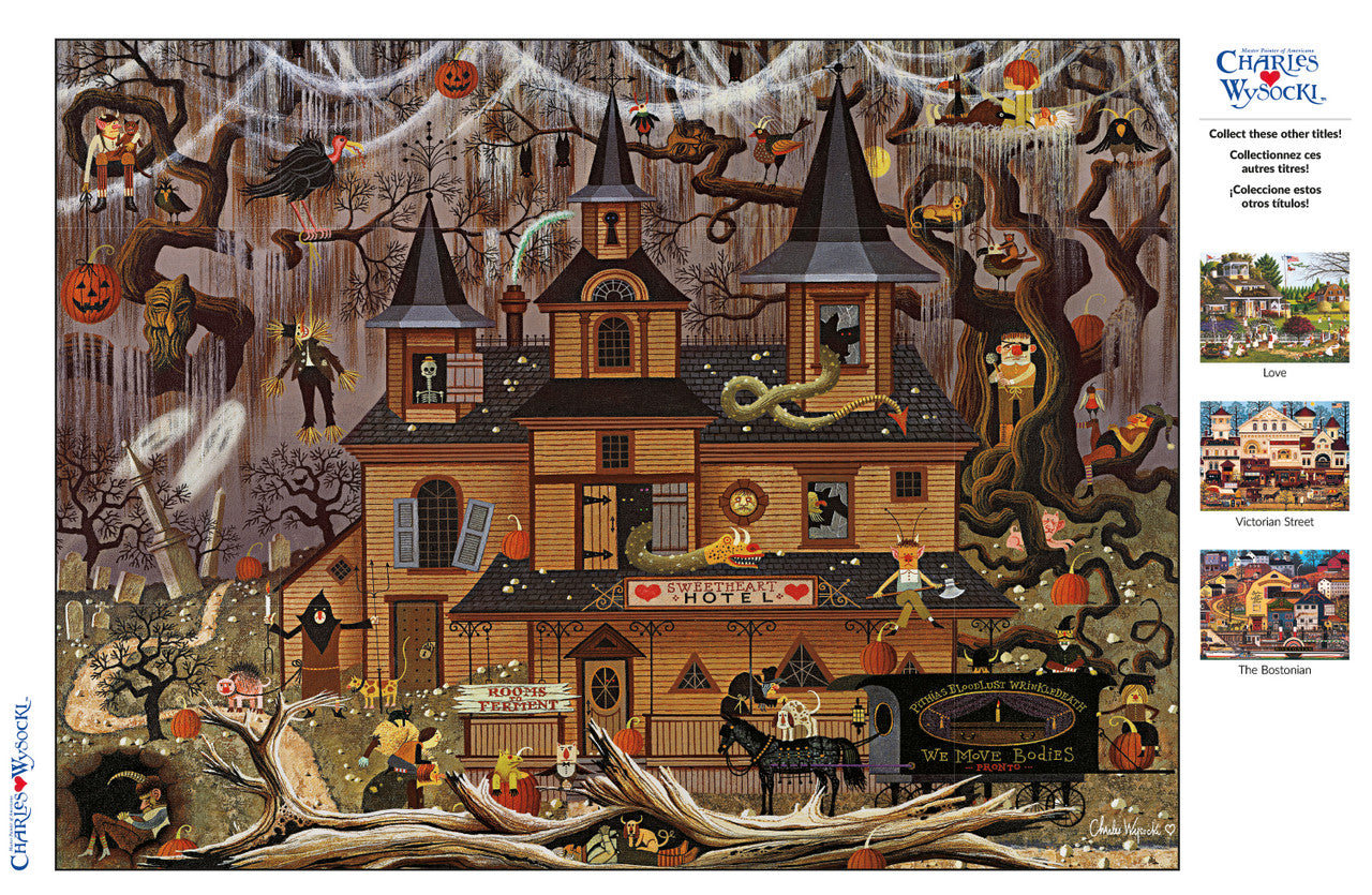 buffalo-games-wysocki-trick-or-treat-hotel-1000-teile-puzzle image 3