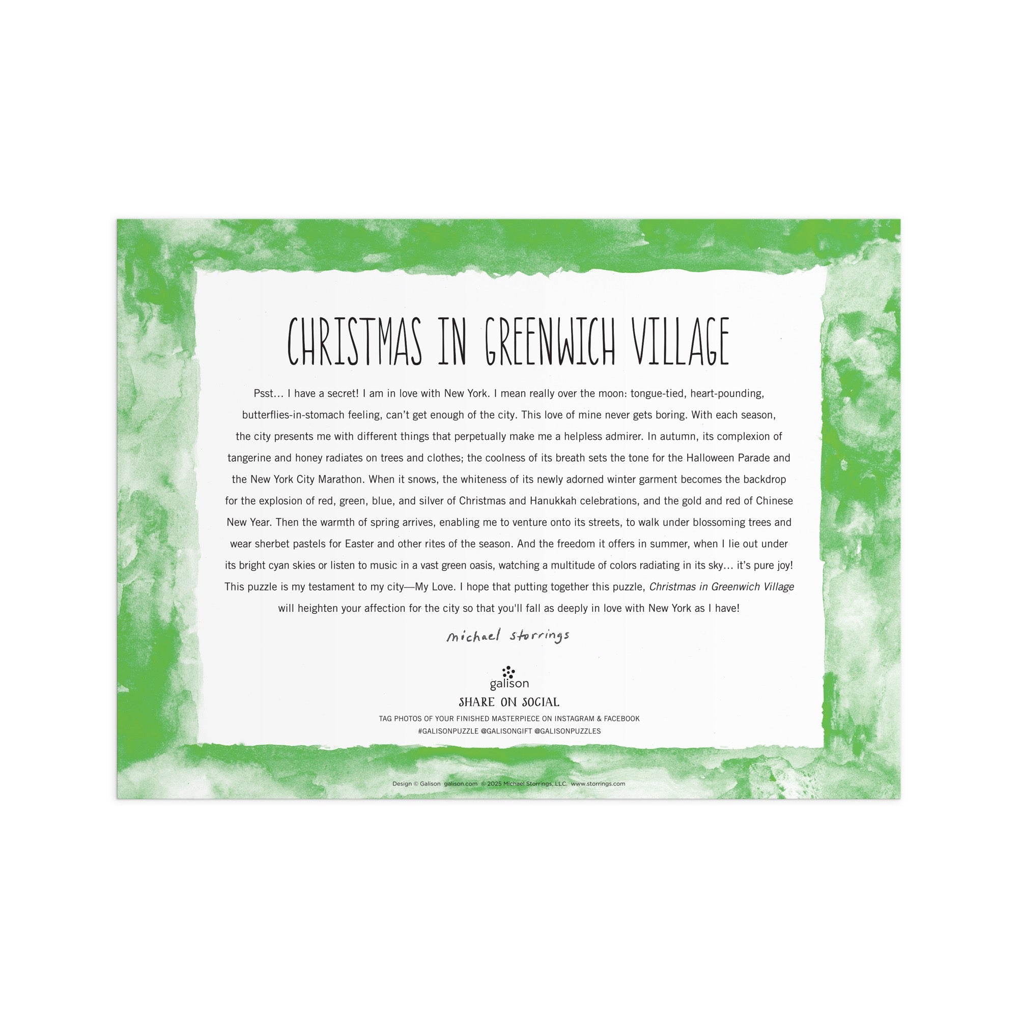 galison-greenwich-village-1000-teile-puzzle-weihnachten-storrings image 7
