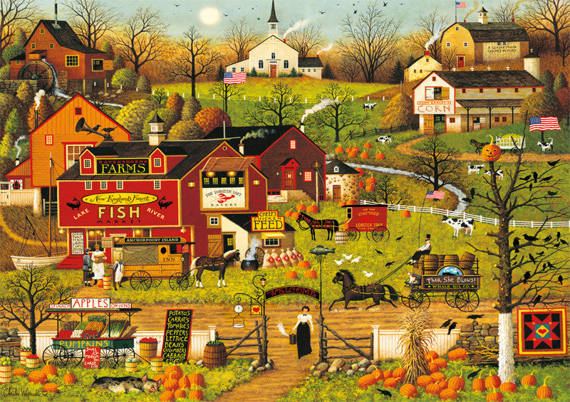 buffalo-games-wysocki-blackbirds-roost-puzzle-500-teile-americana image 2