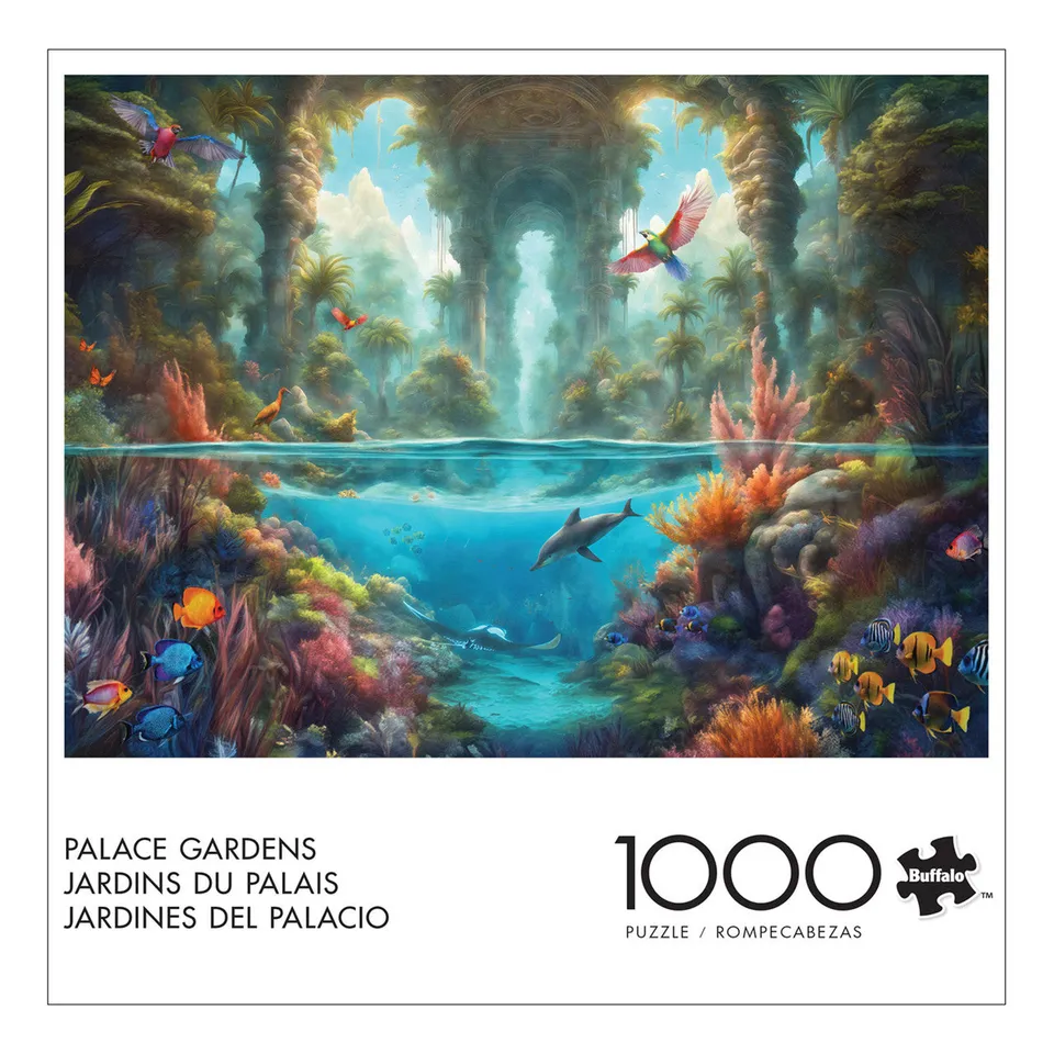 buffalo-games-palace-gardens-1000-teile-puzzle-noah-bay-landschaft image 1