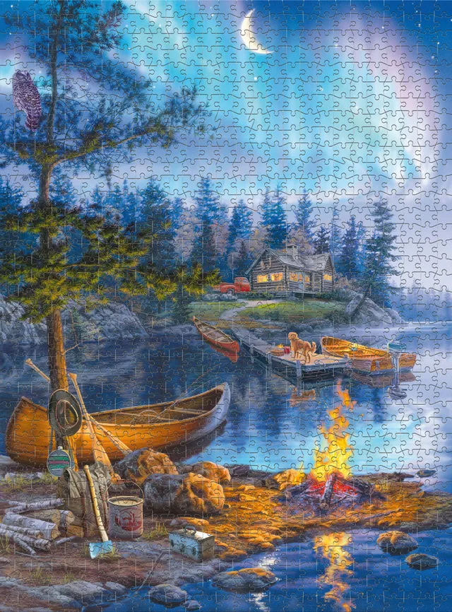 buffalo-games-darrell-bush-magical-moonlight-puzzle-1000-teile image 1