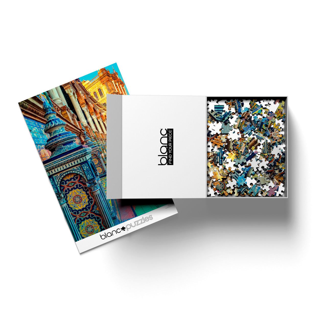 blanc-spanish-tiles-500-teile-puzzle-mosaik-fliesenmuster image 3