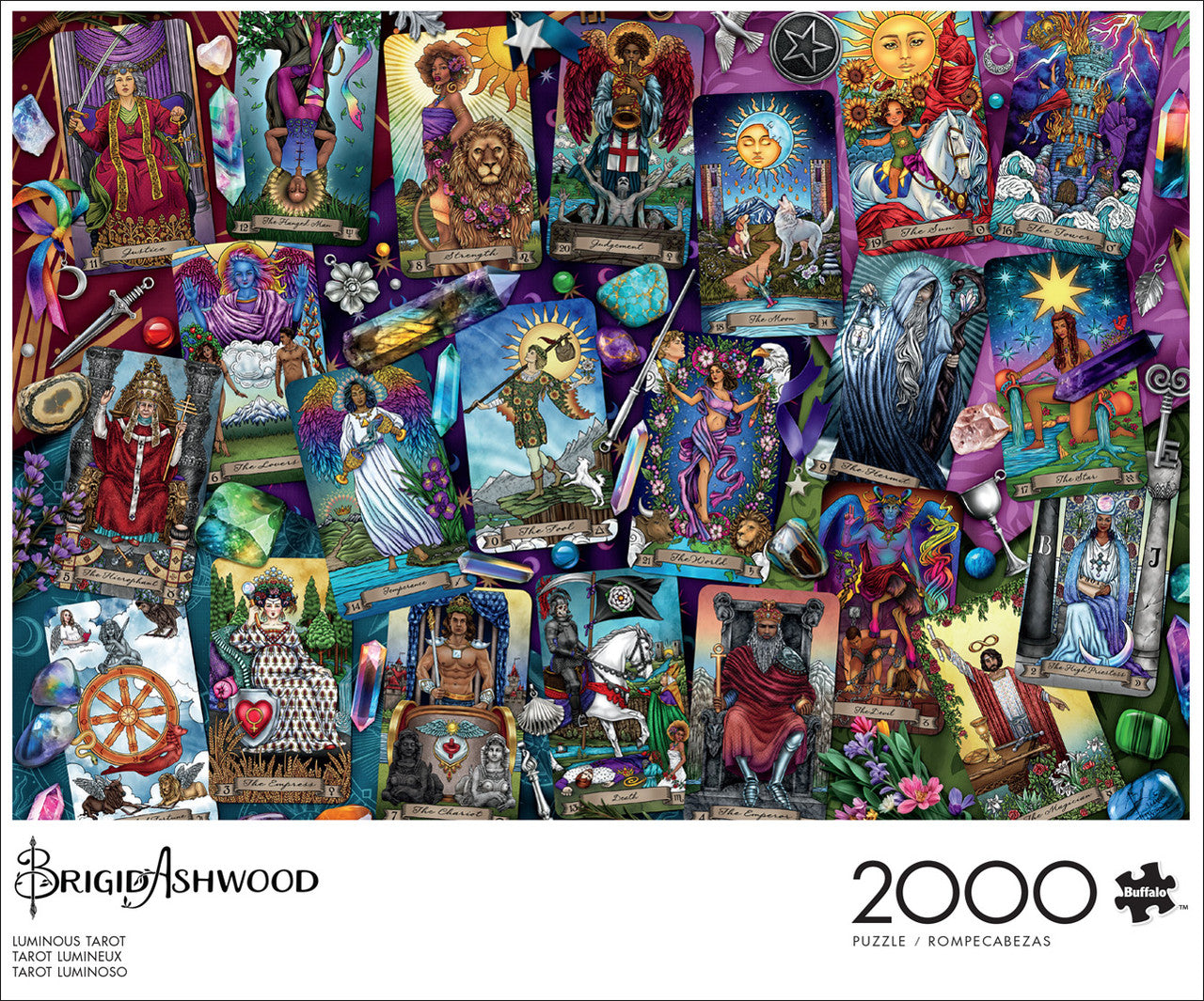 buffalo-games-luminous-tarot-puzzle-2000-teile-brigid-ashwood image 2
