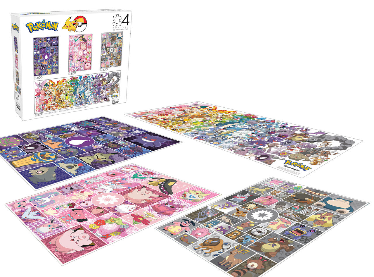 buffalo-games-pokemon-multipack-2-puzzle-4er-set-1400-teile image 6