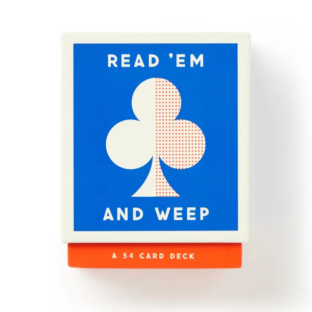 galison-games-read-em-and-weep-spielkarten-54-karten image 1