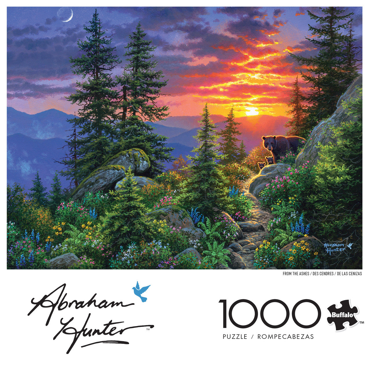 buffalo-games-from-the-ashes-puzzle-1000-teile-b-r-abraham-hunter image 4