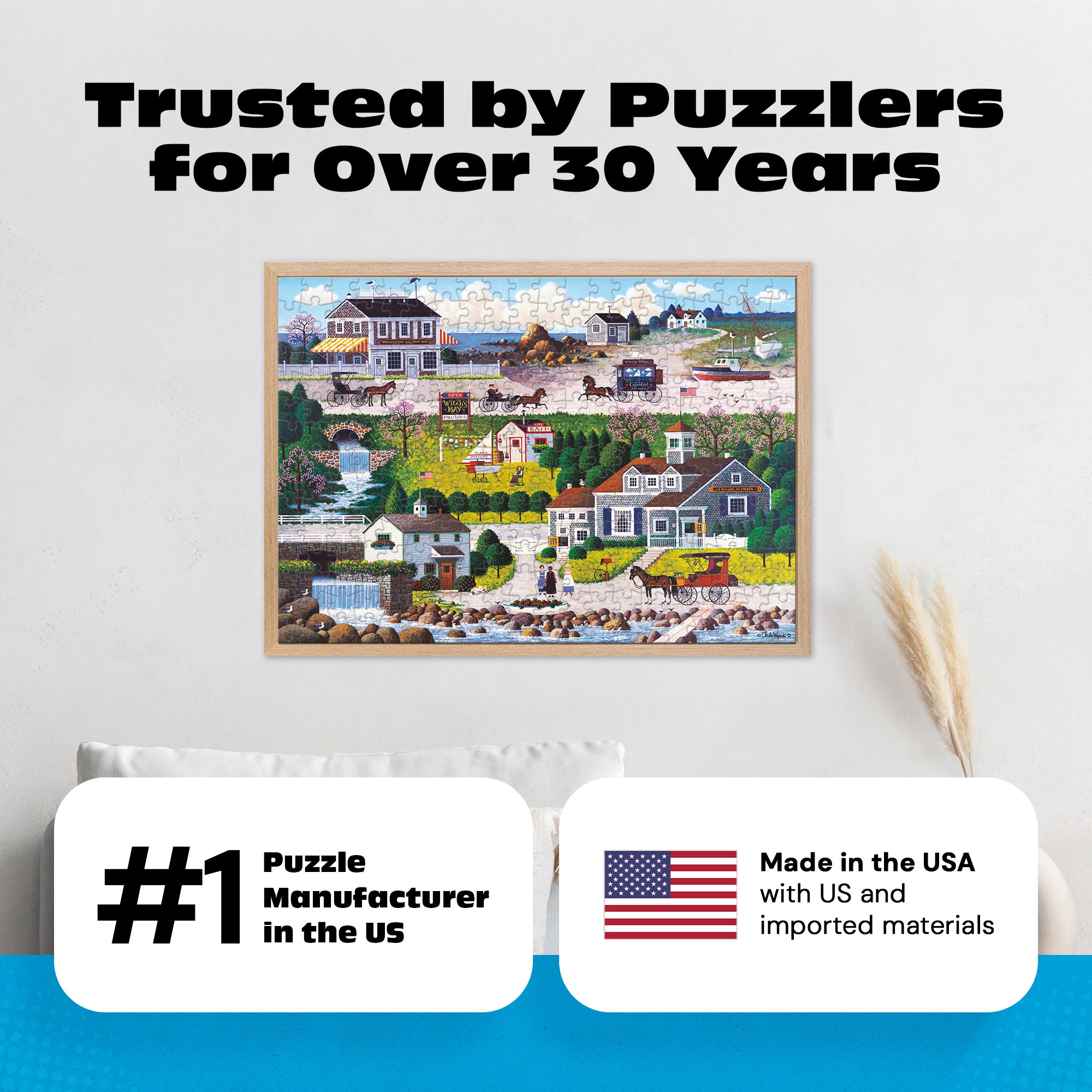 buffalo-games-wysocki-harbor-puzzle-300-teile-hafen image 6