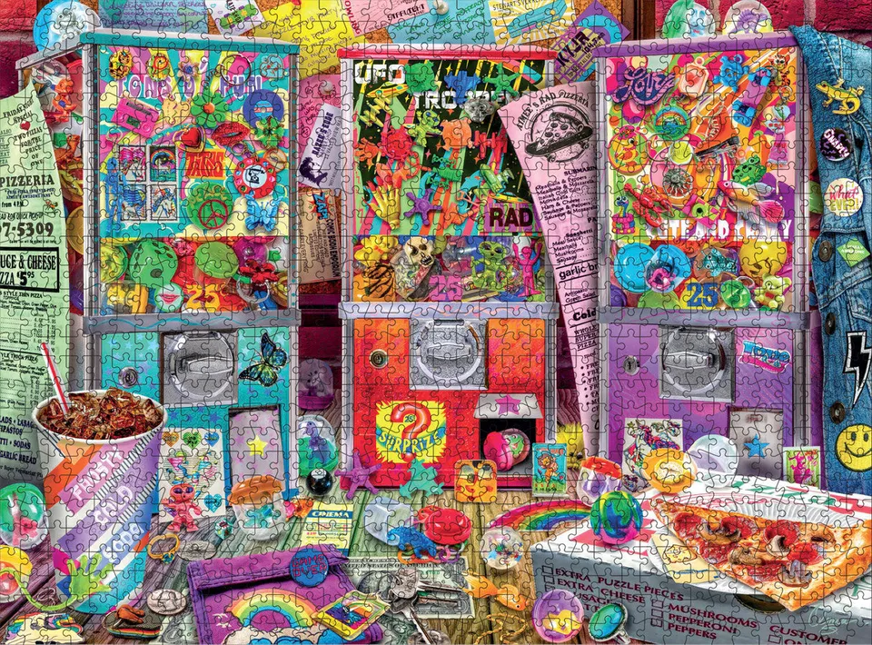 buffalo-games-pizza-pocket-change-1000-teile-puzzle image 1