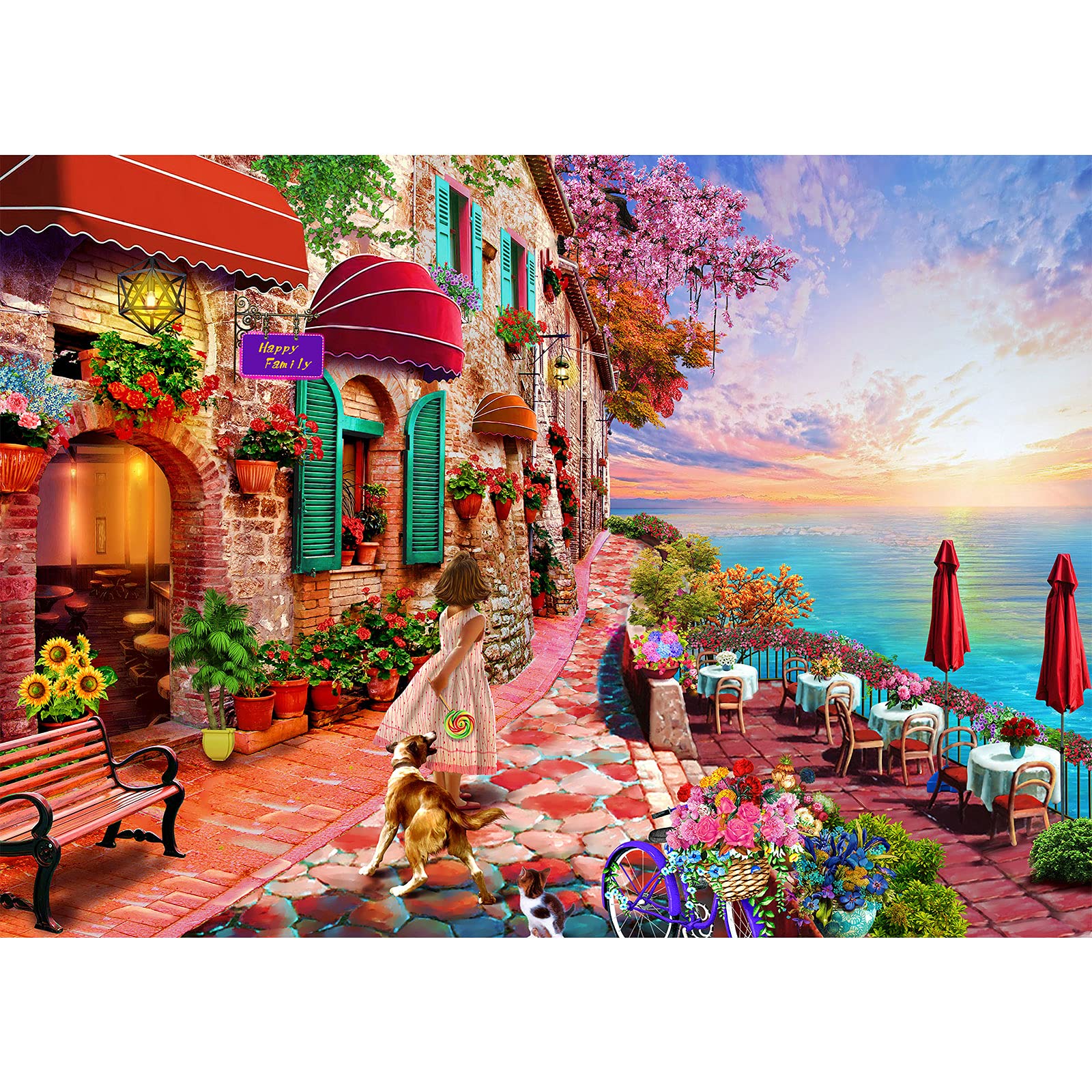 huadada-puzzle-1000-teile-norwegen-aurora-borealis-70x50-cm image 7