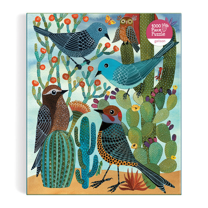 galison-desert-avian-friends-puzzle-1000-teile-v-gel image 2