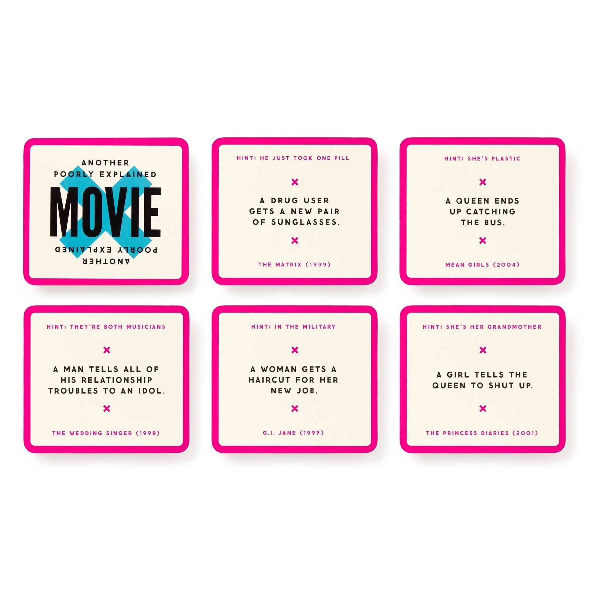 galison-mini-poorly-explained-movies-spiel-y2k image 5
