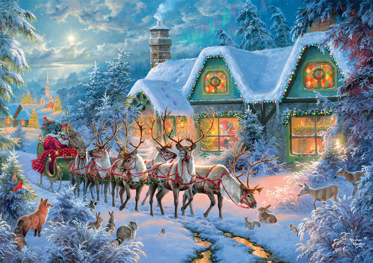 buffalo-games-christmas-magic-500-teile-puzzle-weihnachten image 1