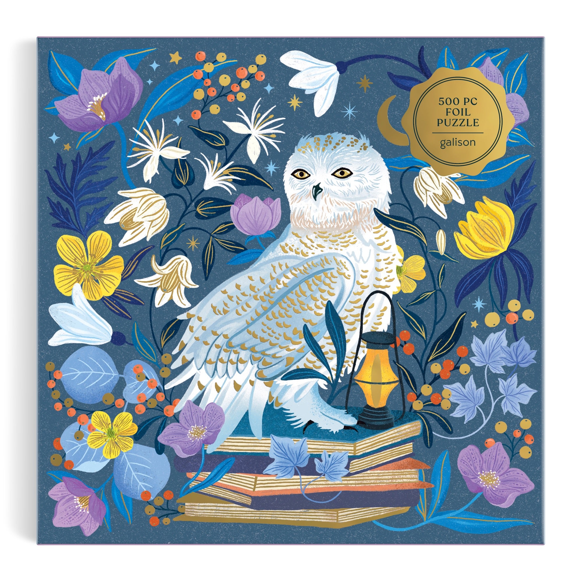 galison-celestial-owl-500-teile-puzzle-folie-eule image 2