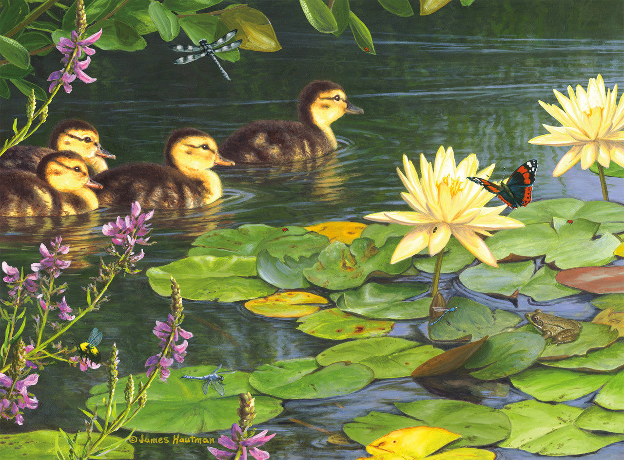 buffalo-games-hautman-big-day-out-1000-teile-puzzle-enten image 1