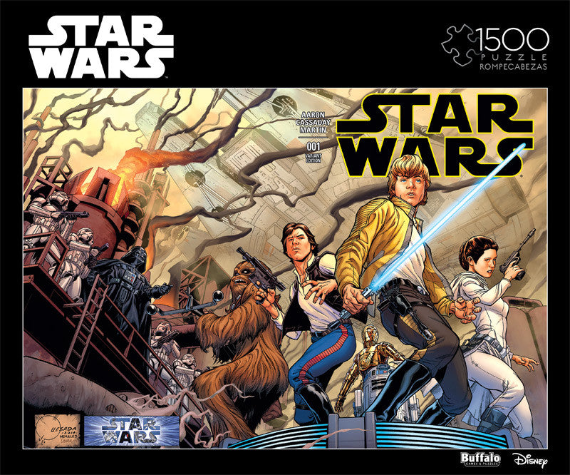 buffalo-games-star-wars-1-variant-cover-puzzle-1500-teile-darth-vader image 1