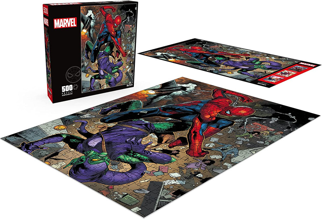 buffalo-games-marvel-go-down-swinging-500-teile-puzzle image 2