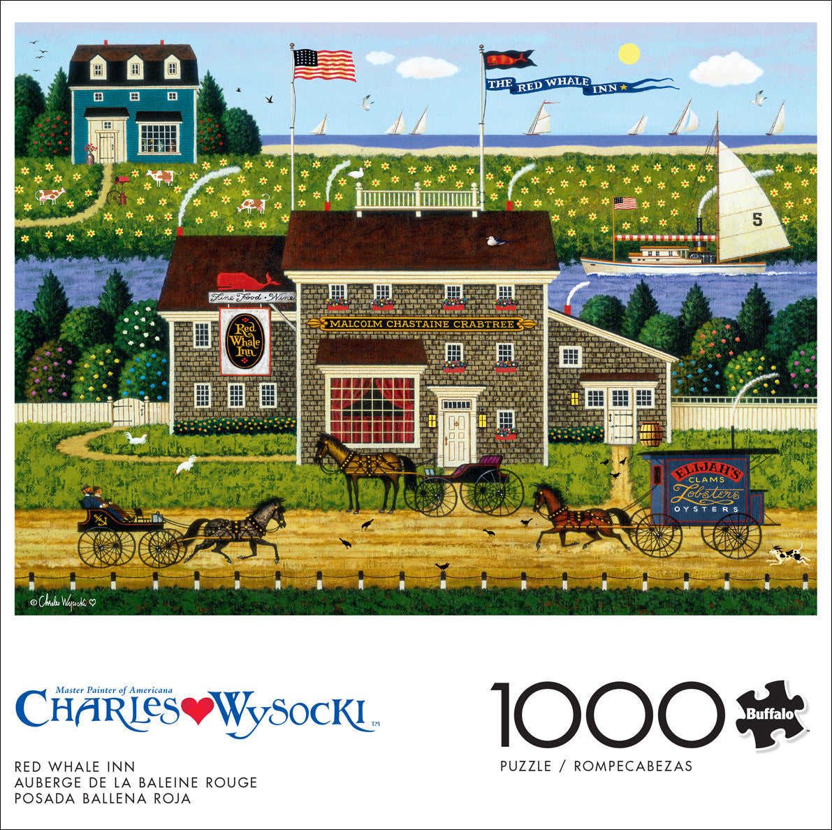 buffalo-games-red-whale-inn-1000-teile-puzzle-mit-poster image 3