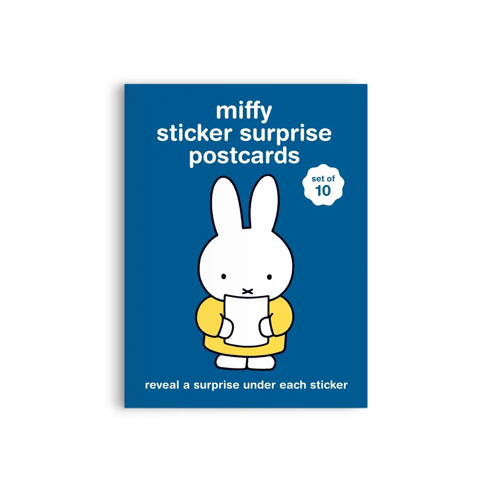 galison-miffy-postkarten-stickerbuch-10-karten image 1