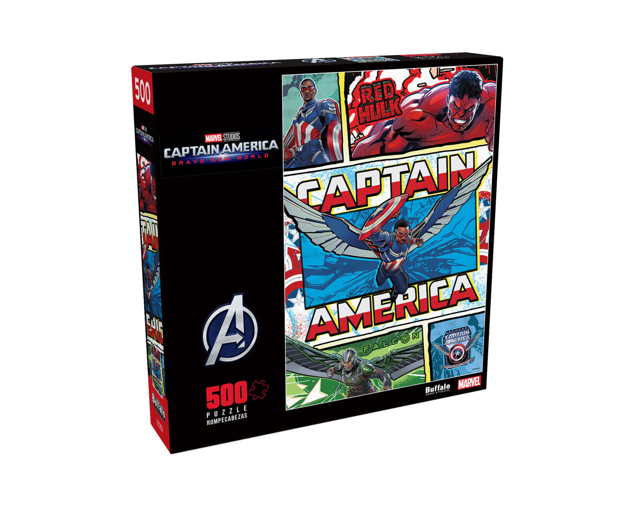 buffalo-games-marvel-captain-america-brave-new-world-puzzle-500-teile image 3
