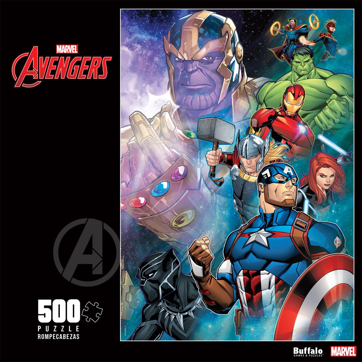 buffalo-games-thanos-vs-avengers-puzzle-500-teile-marvel image 2
