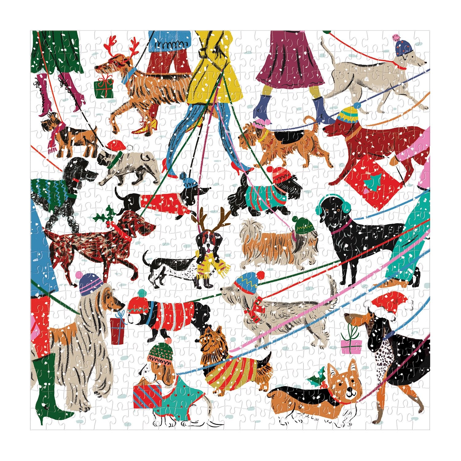 galison-winter-dogs-500-teile-puzzle-weihnachten-hunde image 3