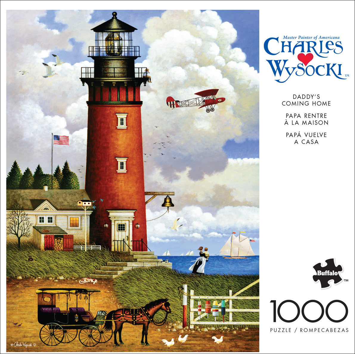 buffalo-games-wysocki-daddy-s-coming-home-1000-teile-puzzle image 2