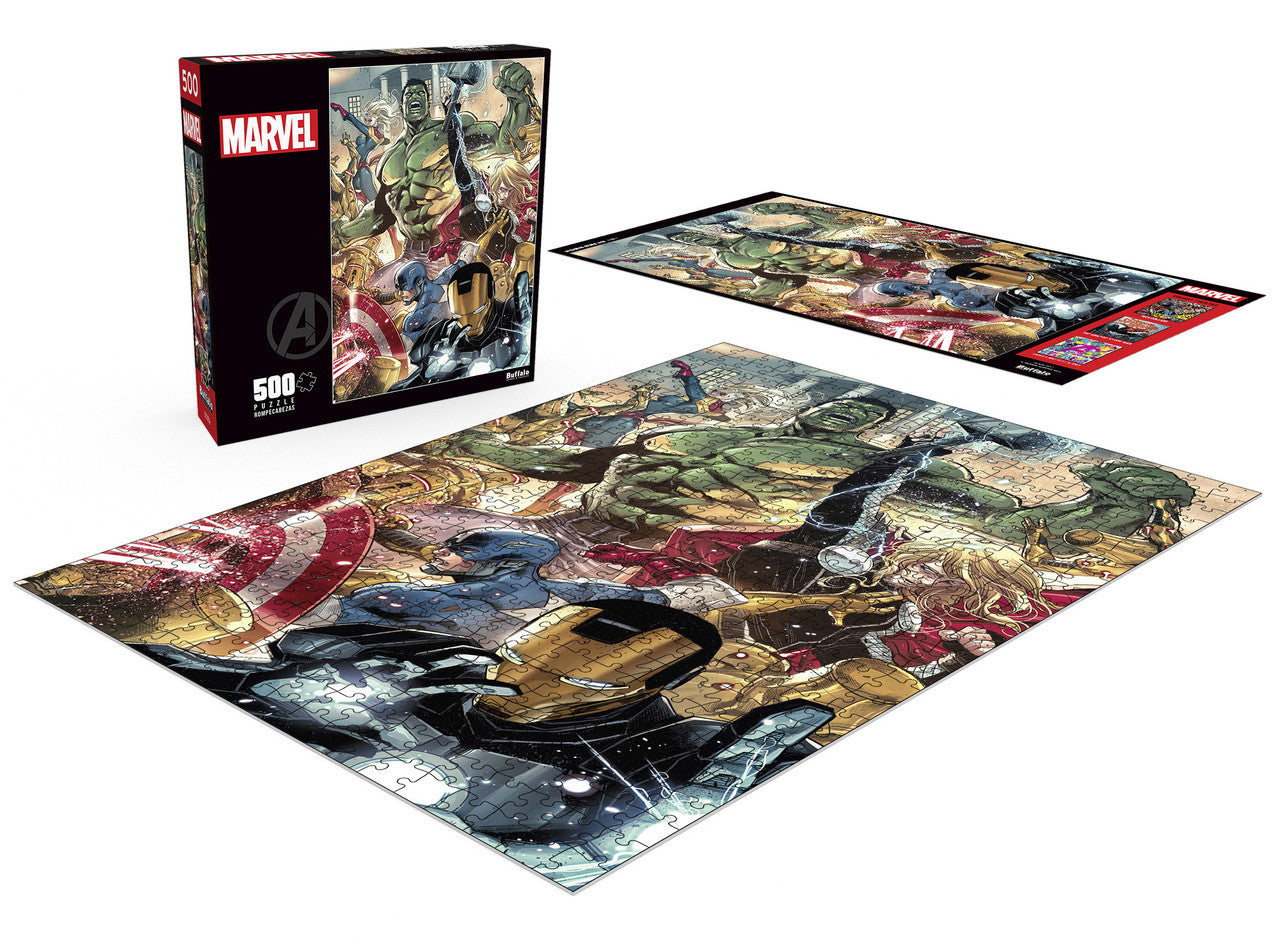 buffalo-games-avengers-world-14-puzzle-500-teile-marvel image 4