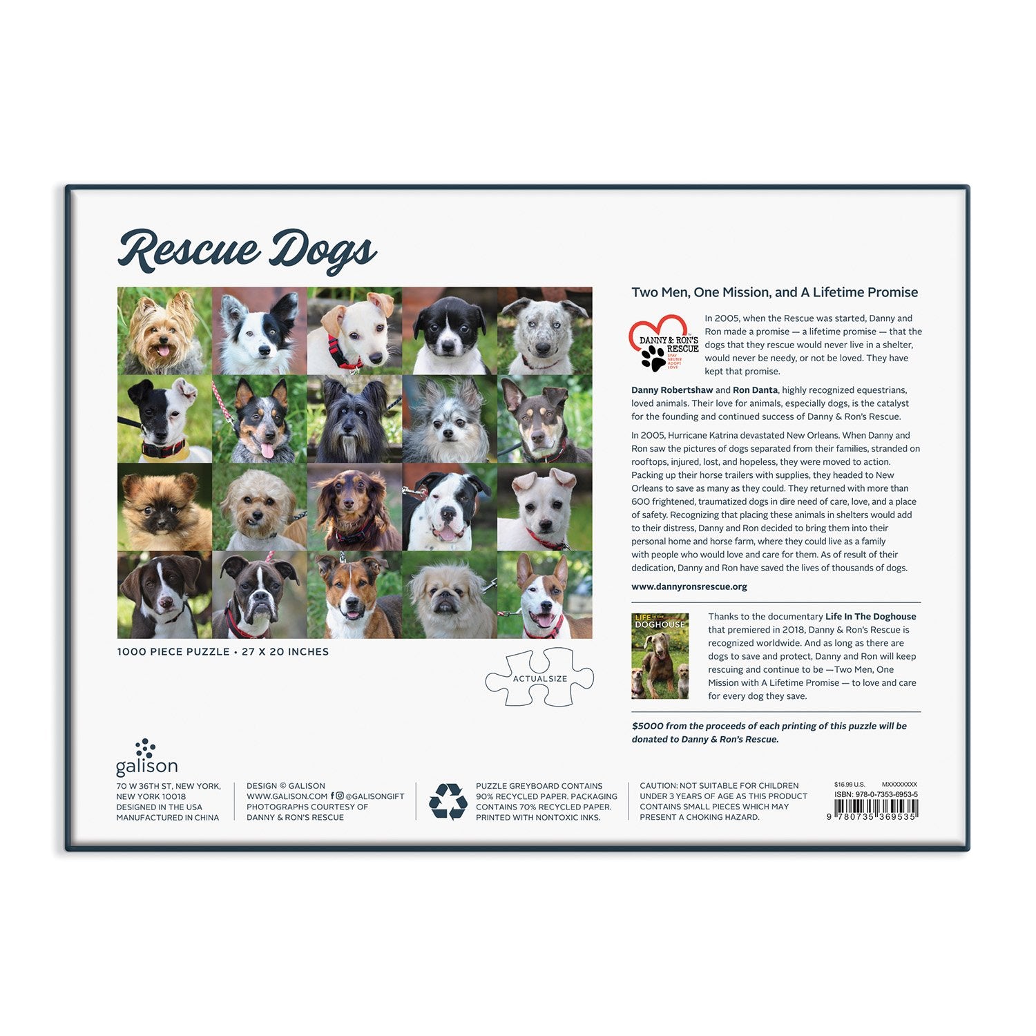 galison-rescue-dogs-puzzle-1000-teile-hunde image 6