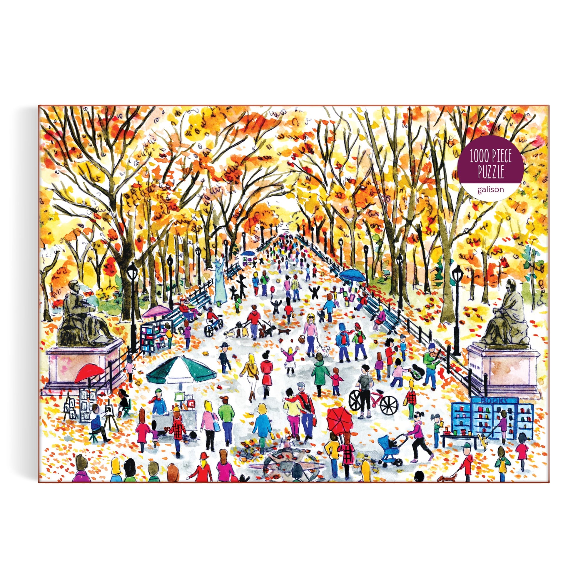 galison-fall-in-central-park-puzzle-1000-teile-herbst image 2