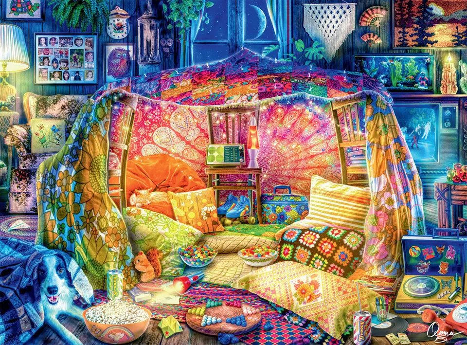 buffalo-games-jigsaw-puzzles-blanket-fort-1979-1000-teile-puzzle image 1
