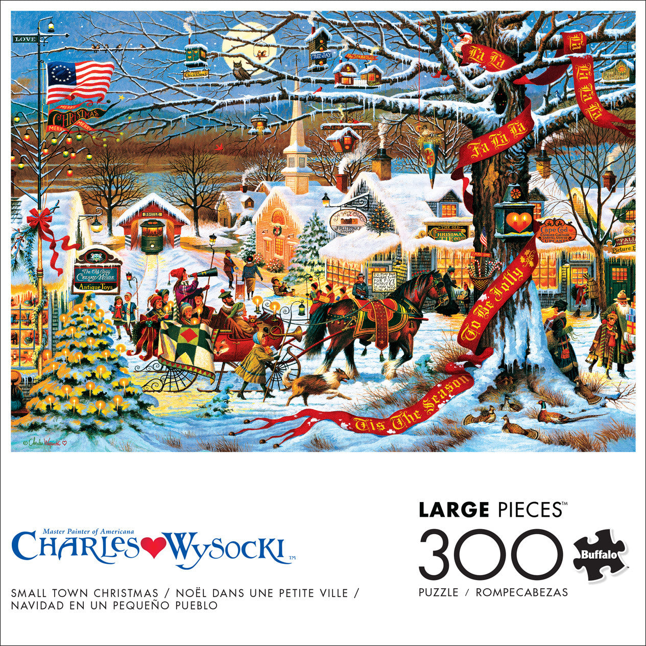 buffalo-games-wysocki-small-town-christmas-300-teile-puzzle image 4