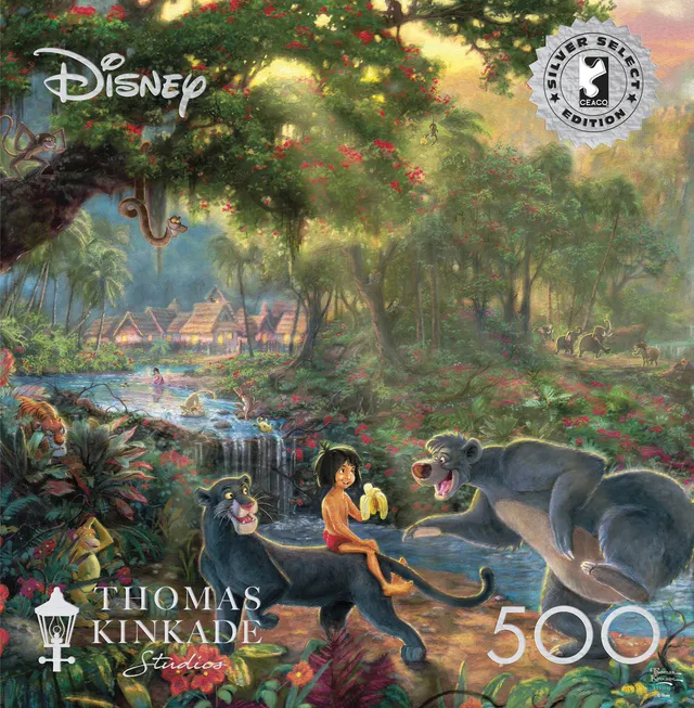 buffalo-games-disney-jungle-book-puzzle-500-teile-silver-select image 1