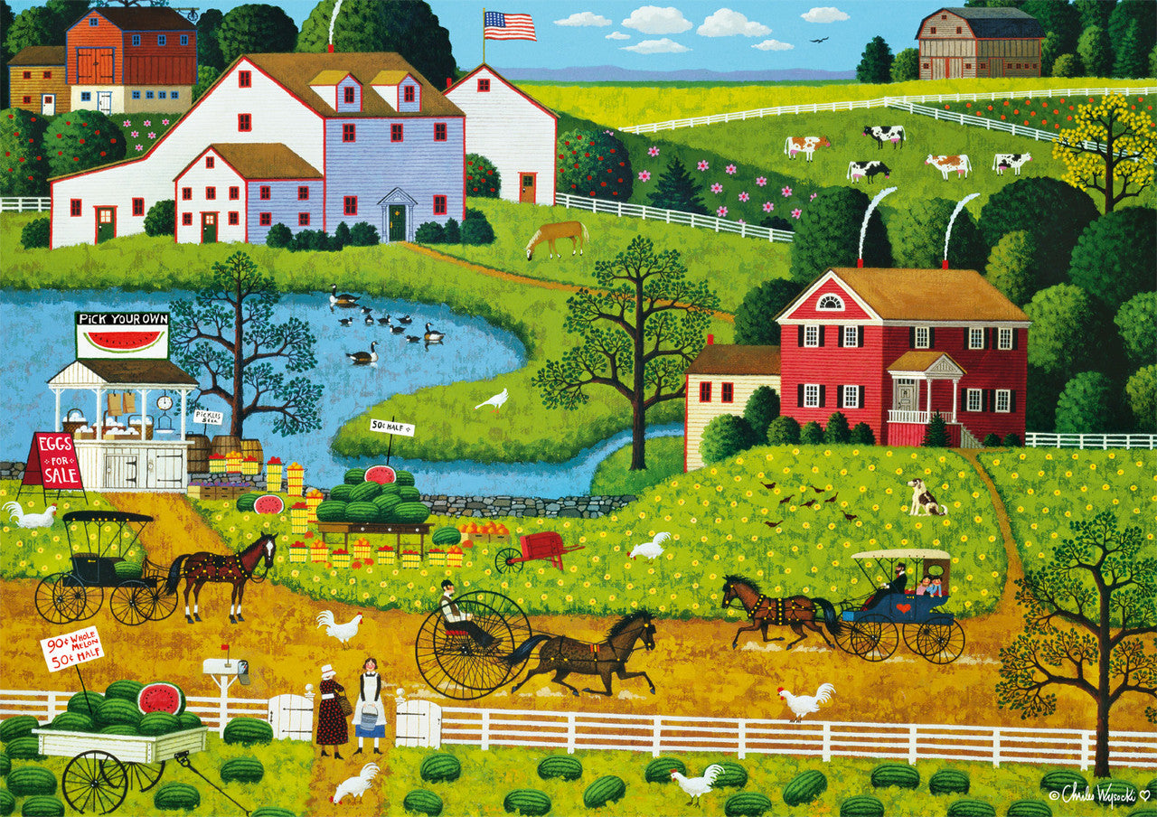 buffalo-games-jolly-hill-farms-wysocki-500-teile-puzzle-americana image 1