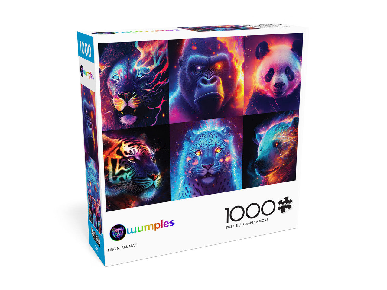 buffalo-games-wumples-neon-fauna-puzzle-1000-teile-tiere image 4