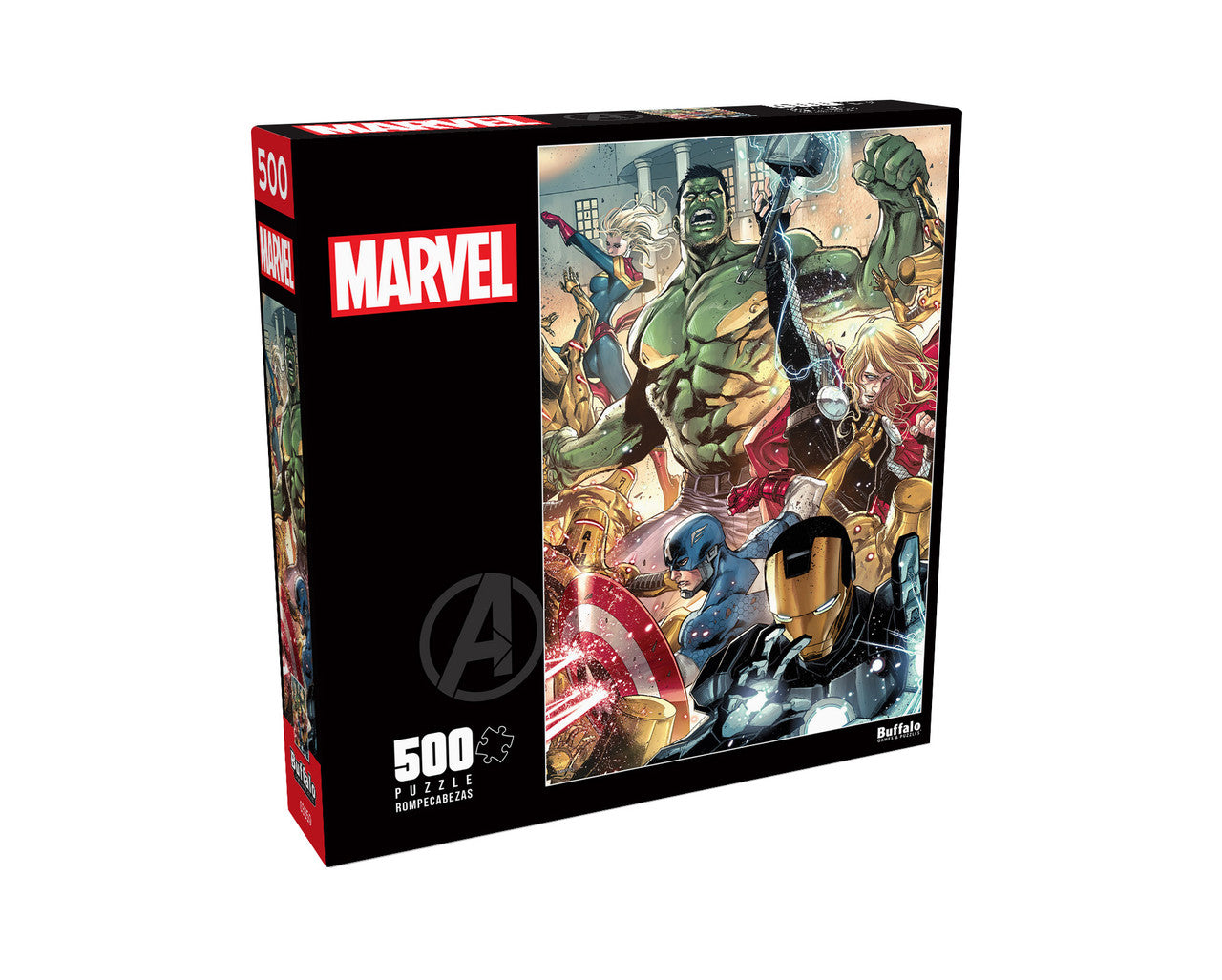 buffalo-games-avengers-world-14-puzzle-500-teile-marvel image 3
