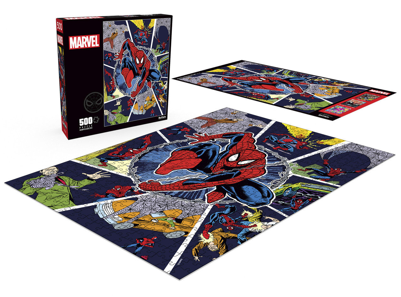 buffalo-games-spider-man-spotlight-500-teile-puzzle-comic image 4
