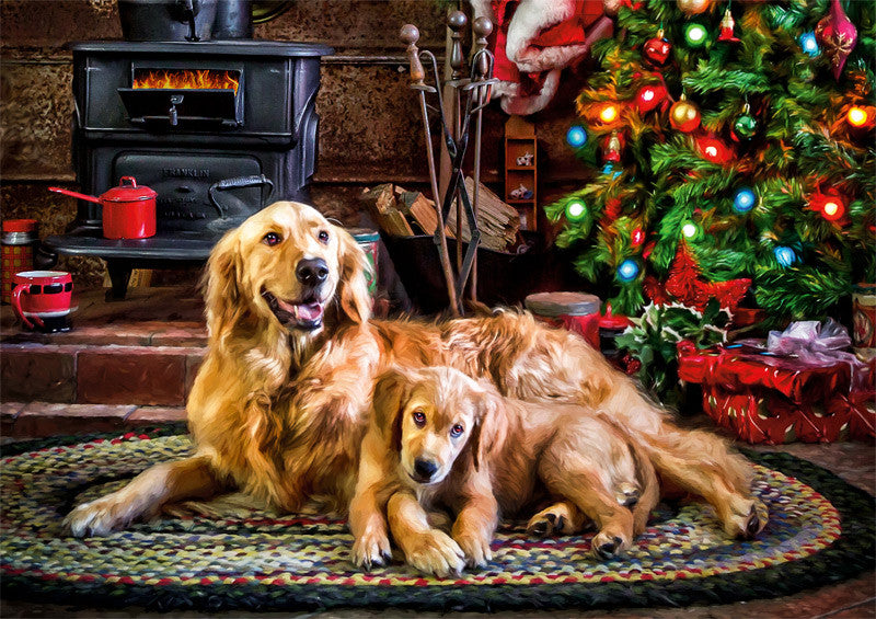 buffalo-games-larry-hersberger-holiday-happiness-puzzle-300-teile image 2