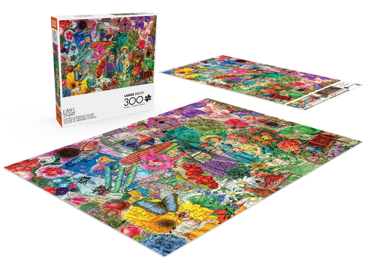 buffalo-games-gardening-collage-300-xxl-puzzle-garten image 4
