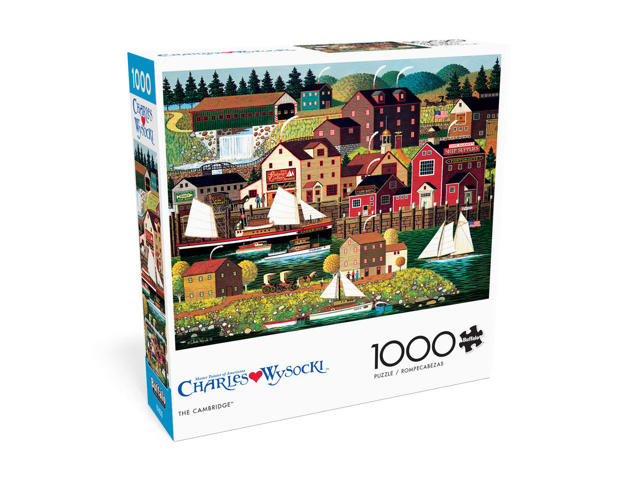 buffalo-games-charles-wysocki-cambridge-puzzle-1000-teile image 3