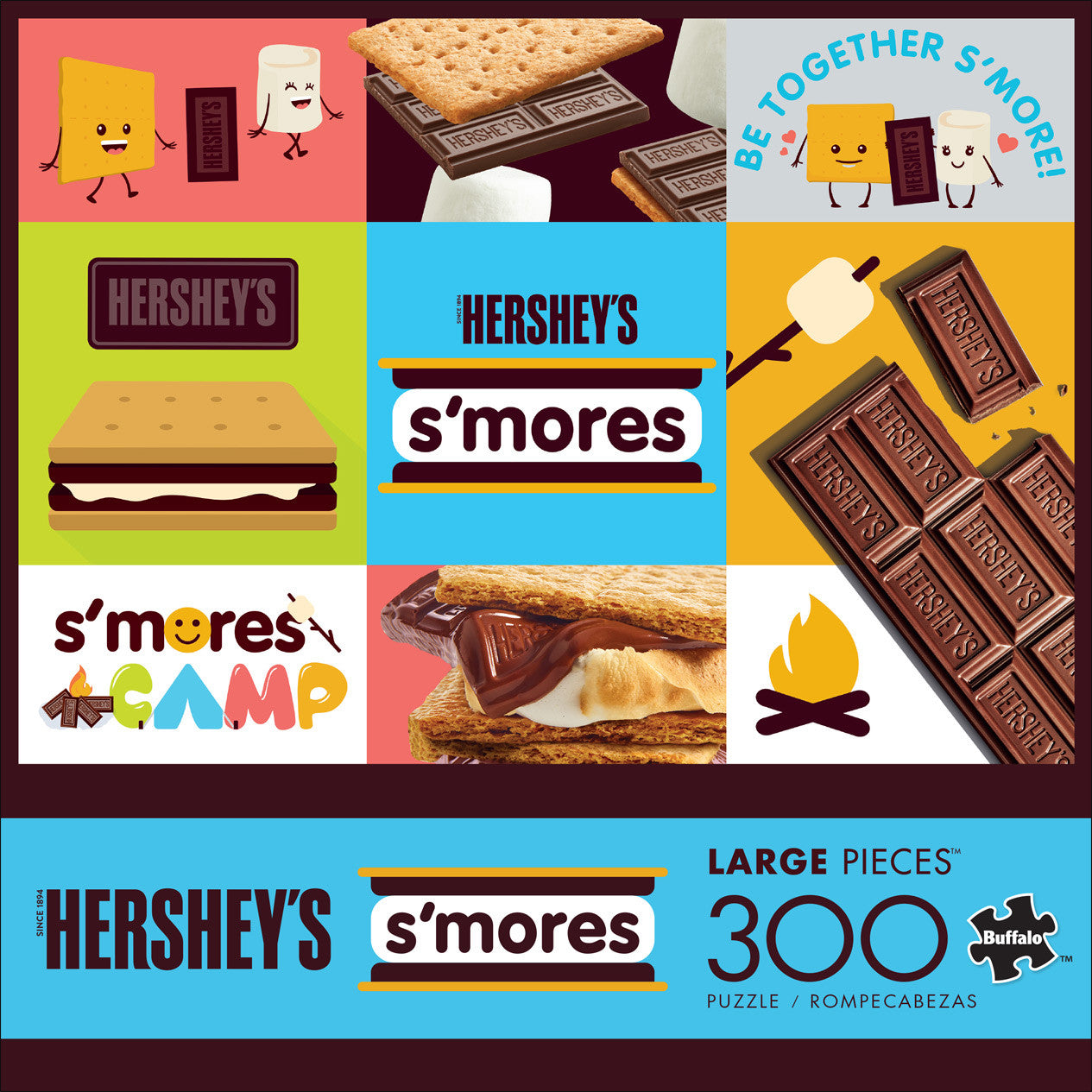buffalo-games-hershey-s-mores-collage-puzzle-300-teile-large-pieces image 2