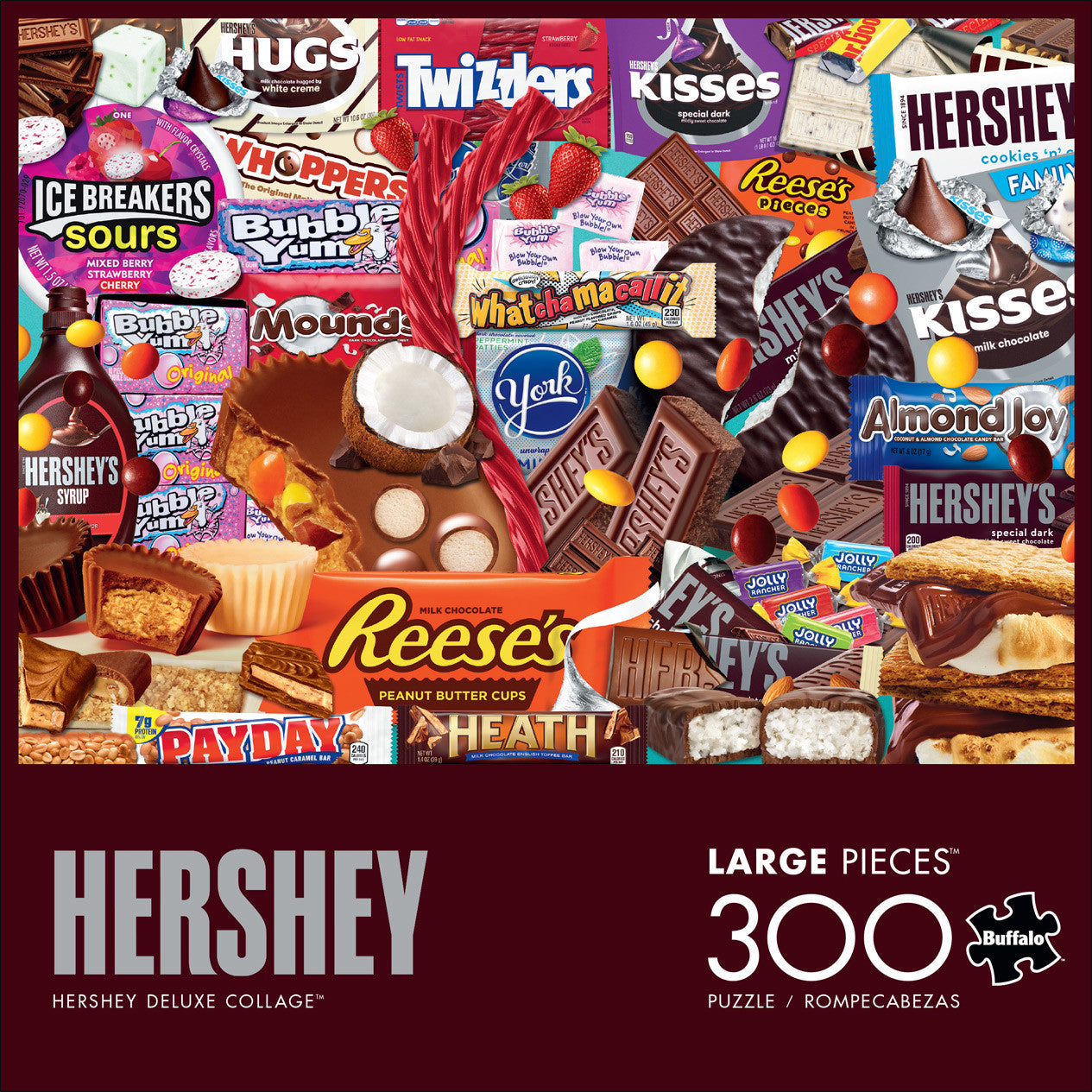 buffalo-games-hershey-deluxe-collage-300-teile-xxl-puzzle image 2
