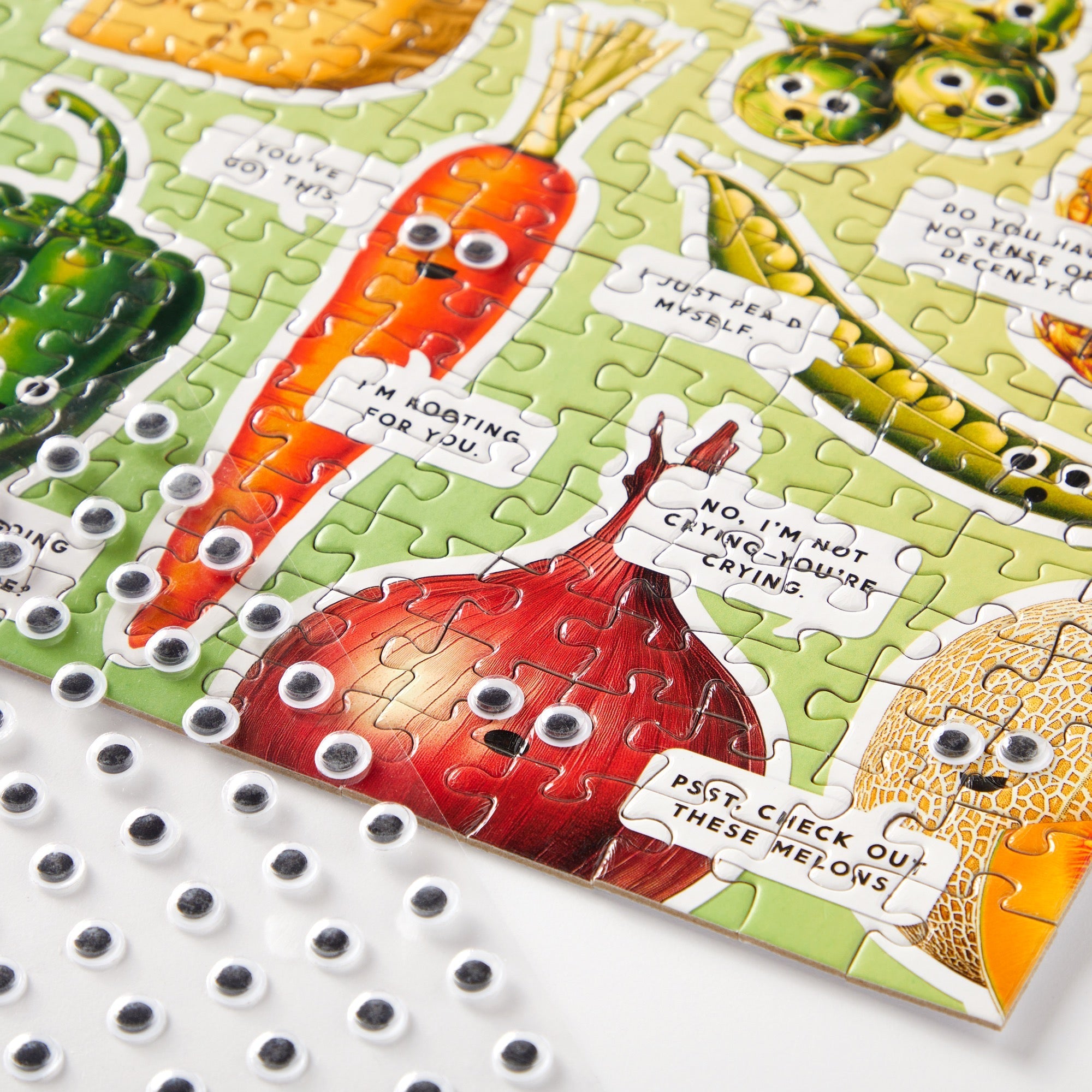galison-googly-food-1000-teile-puzzle-mit-wackelaugen-essen image 5