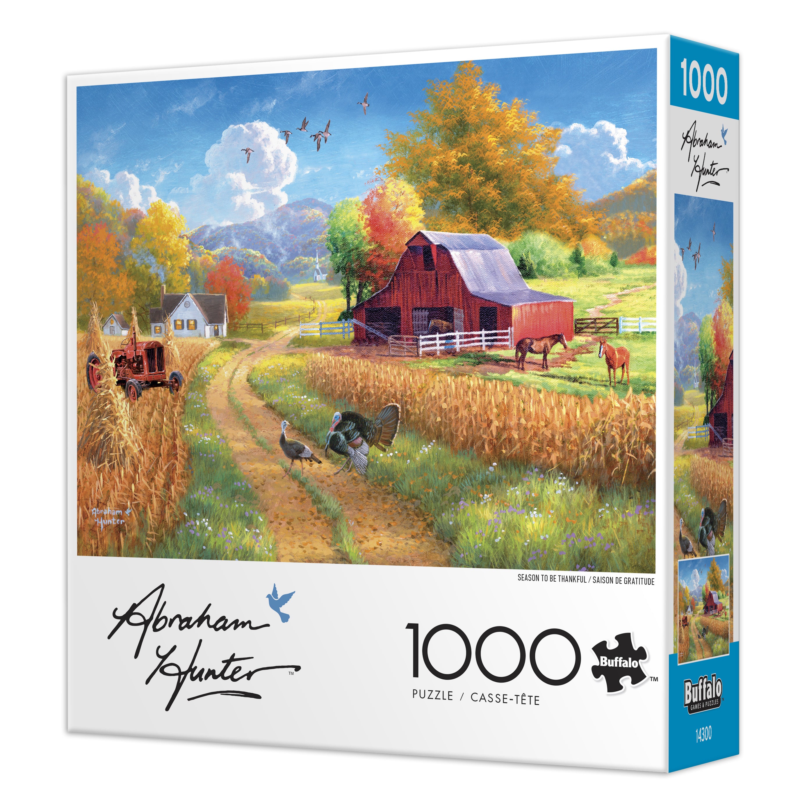 buffalo-games-abraham-hunter-season-to-be-thankful-1000-teile image 2