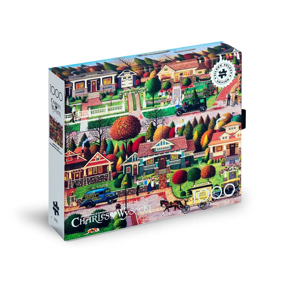 buffalo-games-silver-select-labor-day-in-bungalowville-puzzle-1000-teile image 1