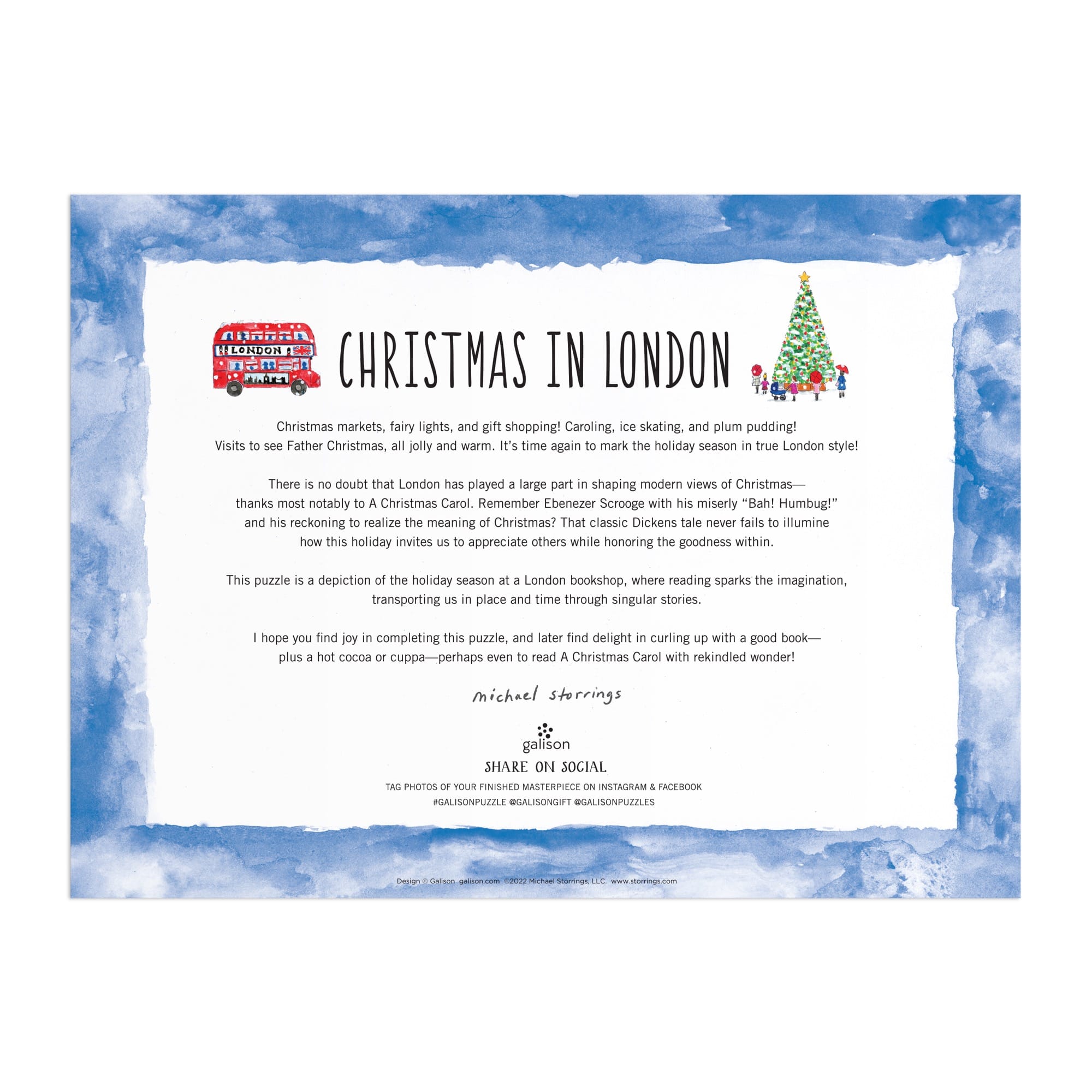 galison-michael-storrings-christmas-in-london-puzzle-1000-teile-weihnachten image 5